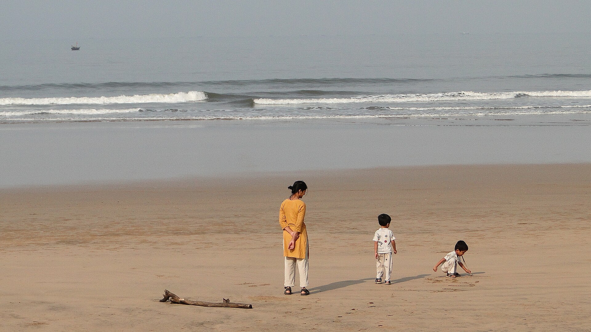 कोकण समुद्रकिनाऱ्यावरील निसर्गदृश्य